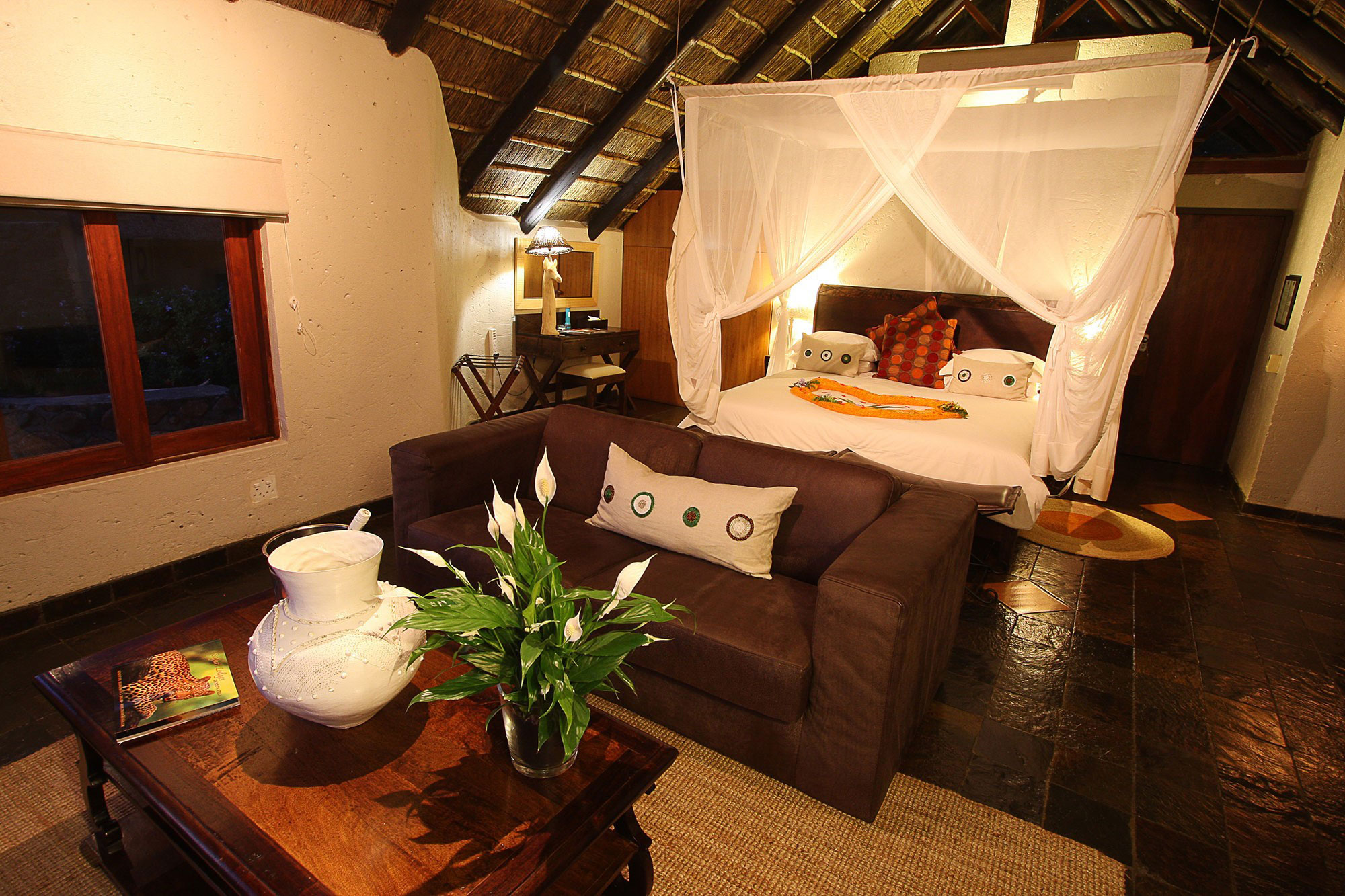 Deluxe Chalets Accommodation at Tau, a South